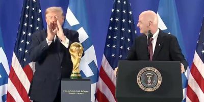 Trump e Infantino