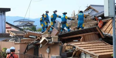 Ascienden a 34 los muertos por el terremoto en Japón, según las autoridades locales