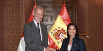 El rey de España se reúne con Keiko Fujimori y prometen a fortalecer la relación bilateral