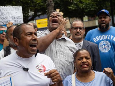 Sindicalistas exigen que se celebren elecciones presidenciales este año en Venezuela