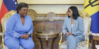 Mia Mottley - Delcy Rodríguez