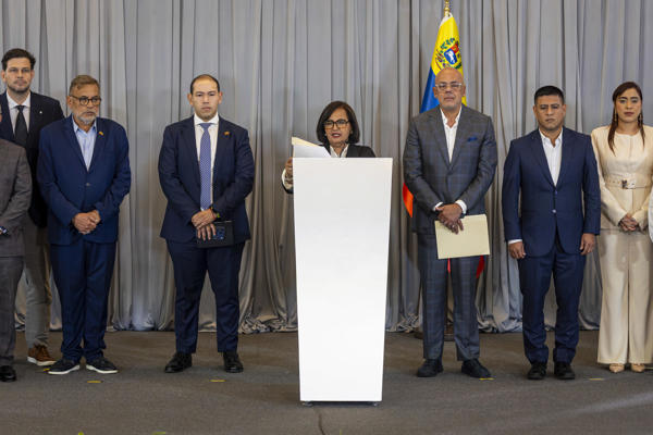 mesa de negociación