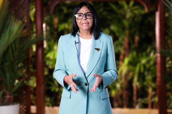 Delcy Rodríguez dice que 1.046 venezolanos han sido liberados desde enero pasado