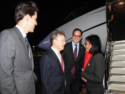 Delcy Rodríguez llega a Estados Unidos para participar en la Asamblea General de la ONU