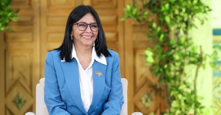 Delcy Rodríguez - presidenta encargada de Venezuela