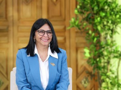 Delcy Rodríguez - presidenta encargada de Venezuela