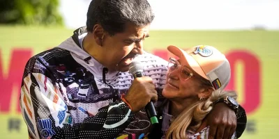 Maduro y Cilia Flores