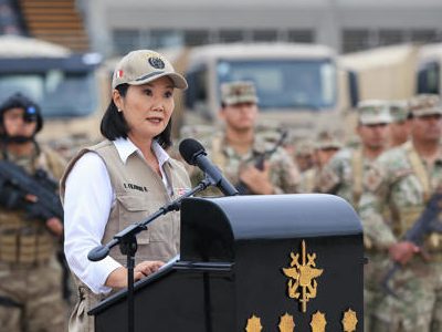 Fujimori anuncia "comando unificado" contra la delincuencia y pide apoyo de otros países