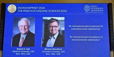 Robert E. Hall and Michael Woodford awarded with 2026 Nobel Prize in Economic
