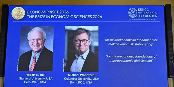 Robert E. Hall and Michael Woodford awarded with 2026 Nobel Prize in Economic