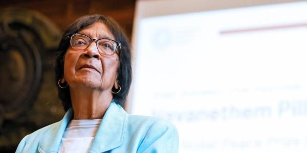 La nobel Pillay denuncia la inacción global en Gaza y pide defender justicia internacional