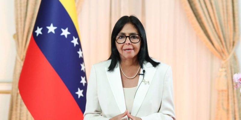 Delcy Rodríguez - mensaje a la nación