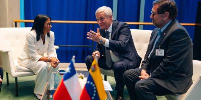 Delcy Rodríguez y Kast