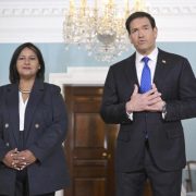 Dinorah Figuera y Marco Rubio