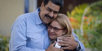 Maduro y Cilia Flores - Archivo