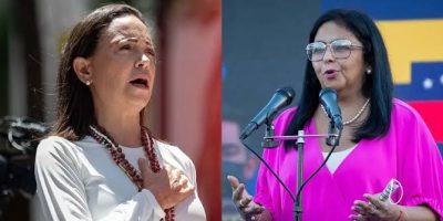 María Corina Machado - Delcy Rodríguez