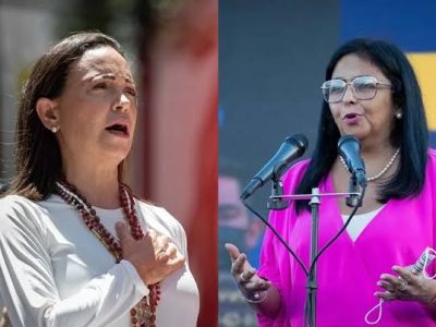 María Corina Machado - Delcy Rodríguez