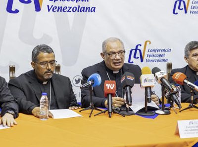 Obispos venezolanos demandan elecciones libres y muestran preocupación por clima político
