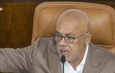 EEUU levanta sanciones a Jorge Rodríguez, presidente de la Asamblea Nacional de Venezuela