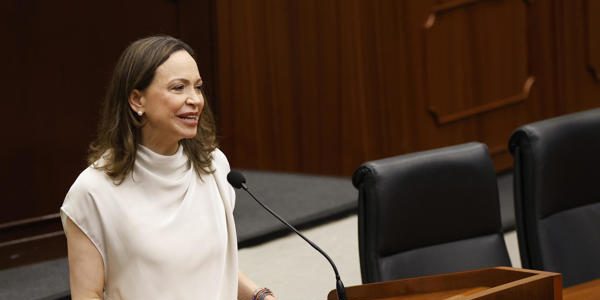 El bajo perfil de María Corina Machado en Panamá a la espera de su regreso a Venezuela